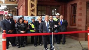 Blue Line Ribbon Cutting